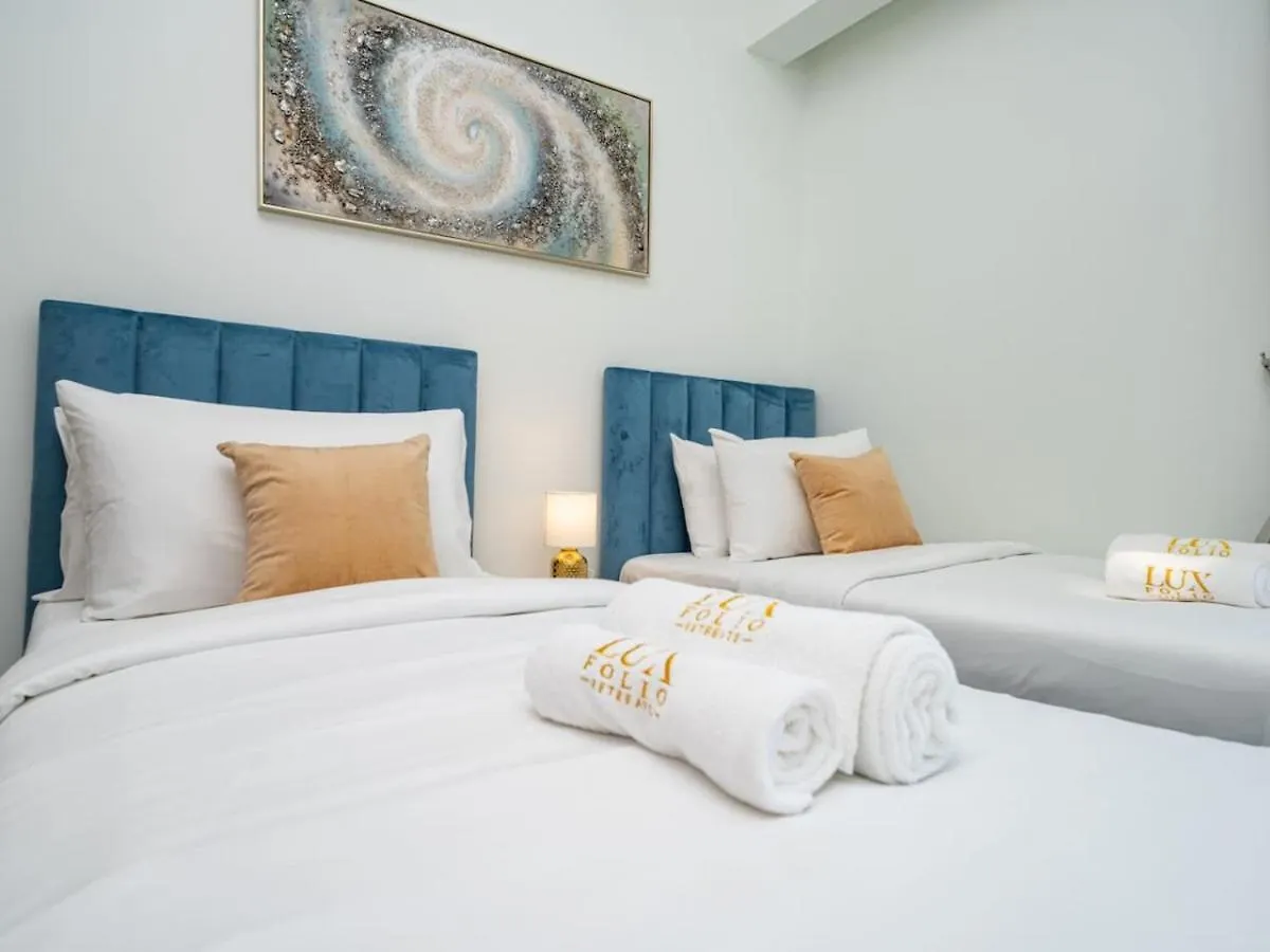 Apartmán Downtown 2 Bed With Poolside Burj Khalifa View Dubaj