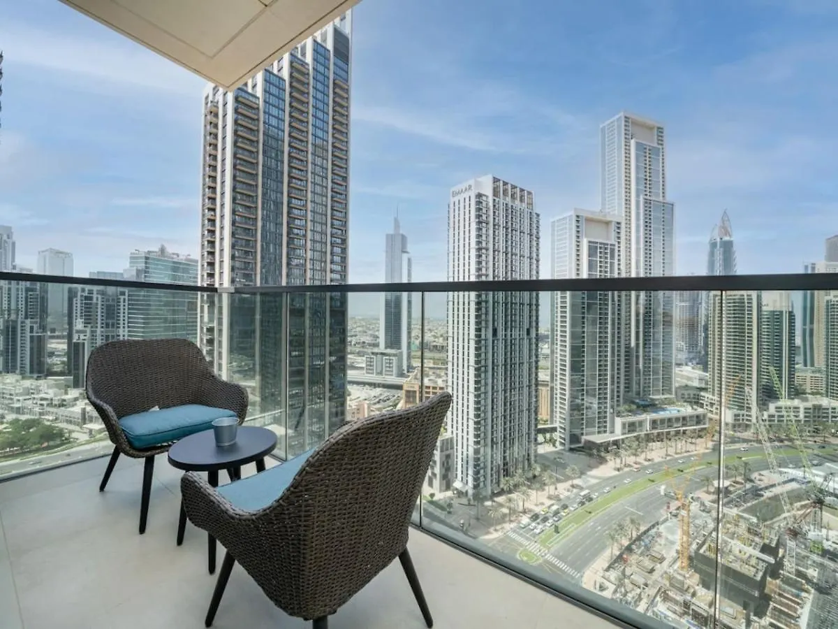 Apartmán Downtown 2 Bed With Poolside Burj Khalifa View Dubaj 0*,